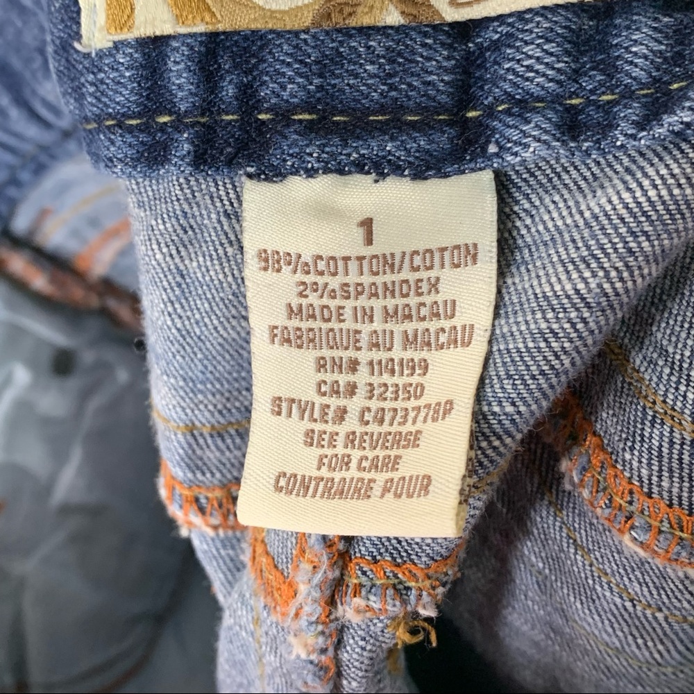 Roxy Cropped Denim Jean Pants - Picture 12 of 12